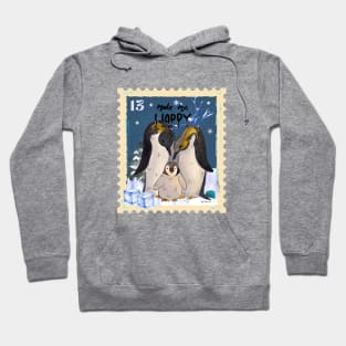 Penguin Family Makes Me Happy Hoodie